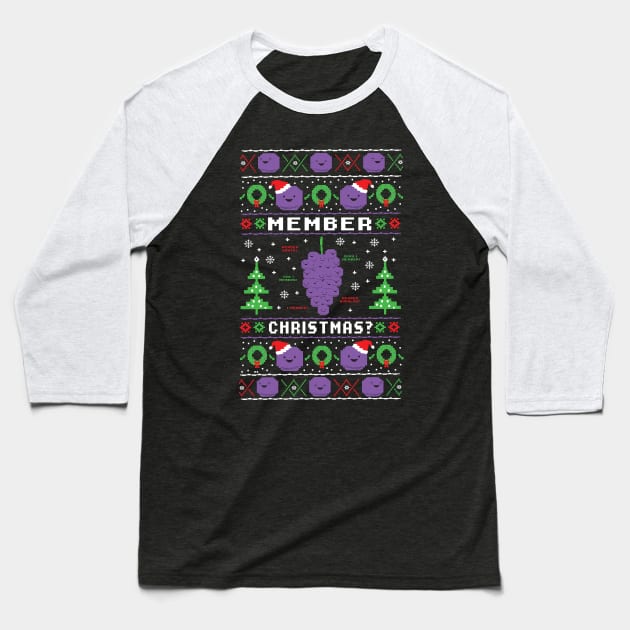 Member Christmas? Sweater Baseball T-Shirt by chrisraimoart